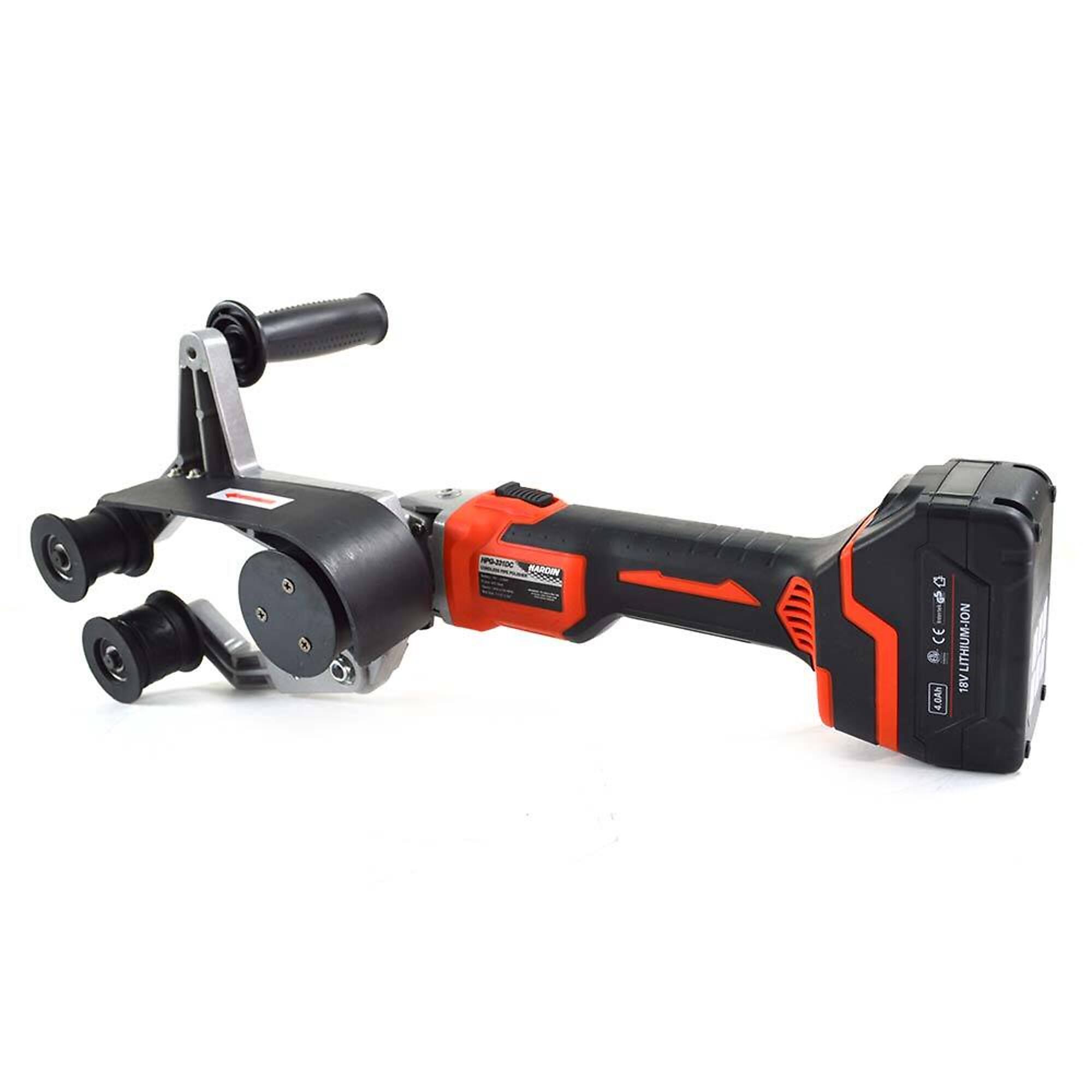 Hardin HPG-331-DC 18V 4.0Ah Lithium-Ion Brushless Cordless Pipe and Tube Belt Sander / Polisher